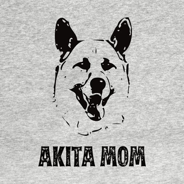 Akita Mom - Akita Inu Dog Mom by DoggyStyles